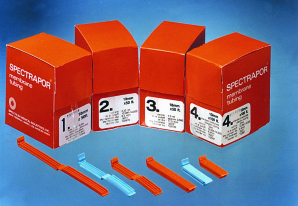 Сухі мембрани Spectra/Por® 1, 2, 3 та 4, регенерована целюлоза