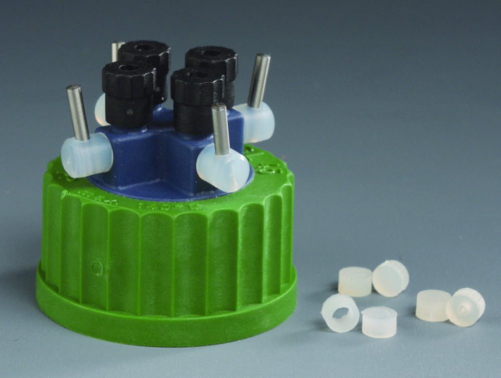 Cabezales de frascos para HPLC