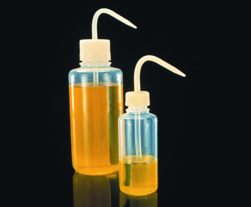 Промивалки з різьбовою кришкою Nalgene™ Тип 2403, FEP, 24 мм, 250 мл