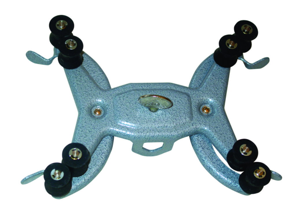 Burette roller clamp, steel Burette roller clamp, steel