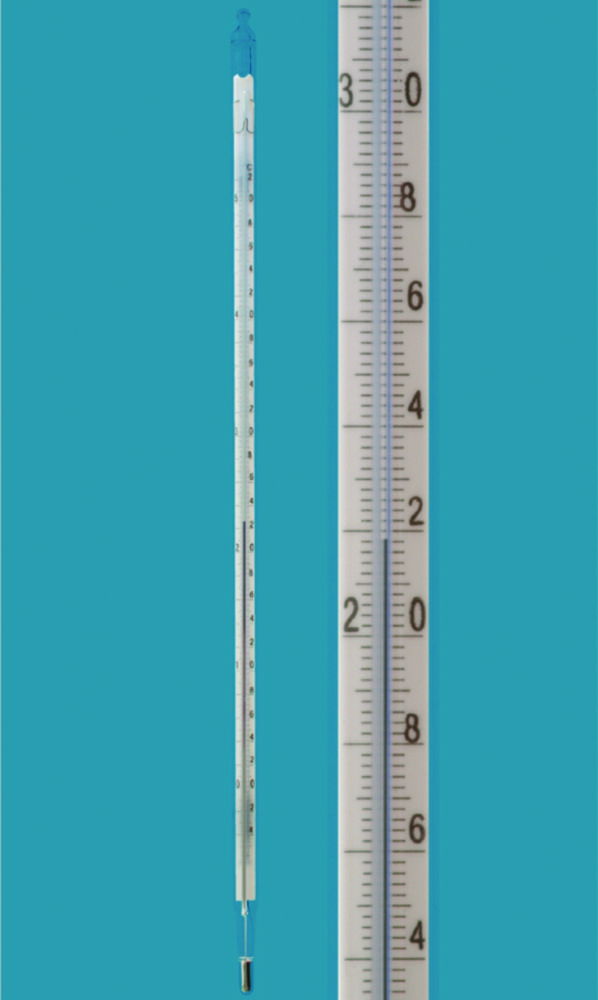 Термометр лабораторний, 0,1 ° C, 420 мм