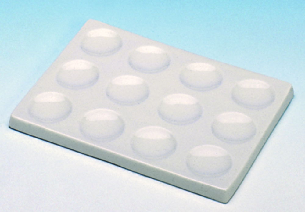 Tüpfelplatten, Porzellan