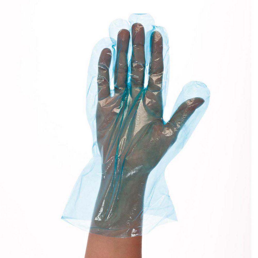 Рукавички POLYCLASSIC HDPE, 290 мм, блакитні