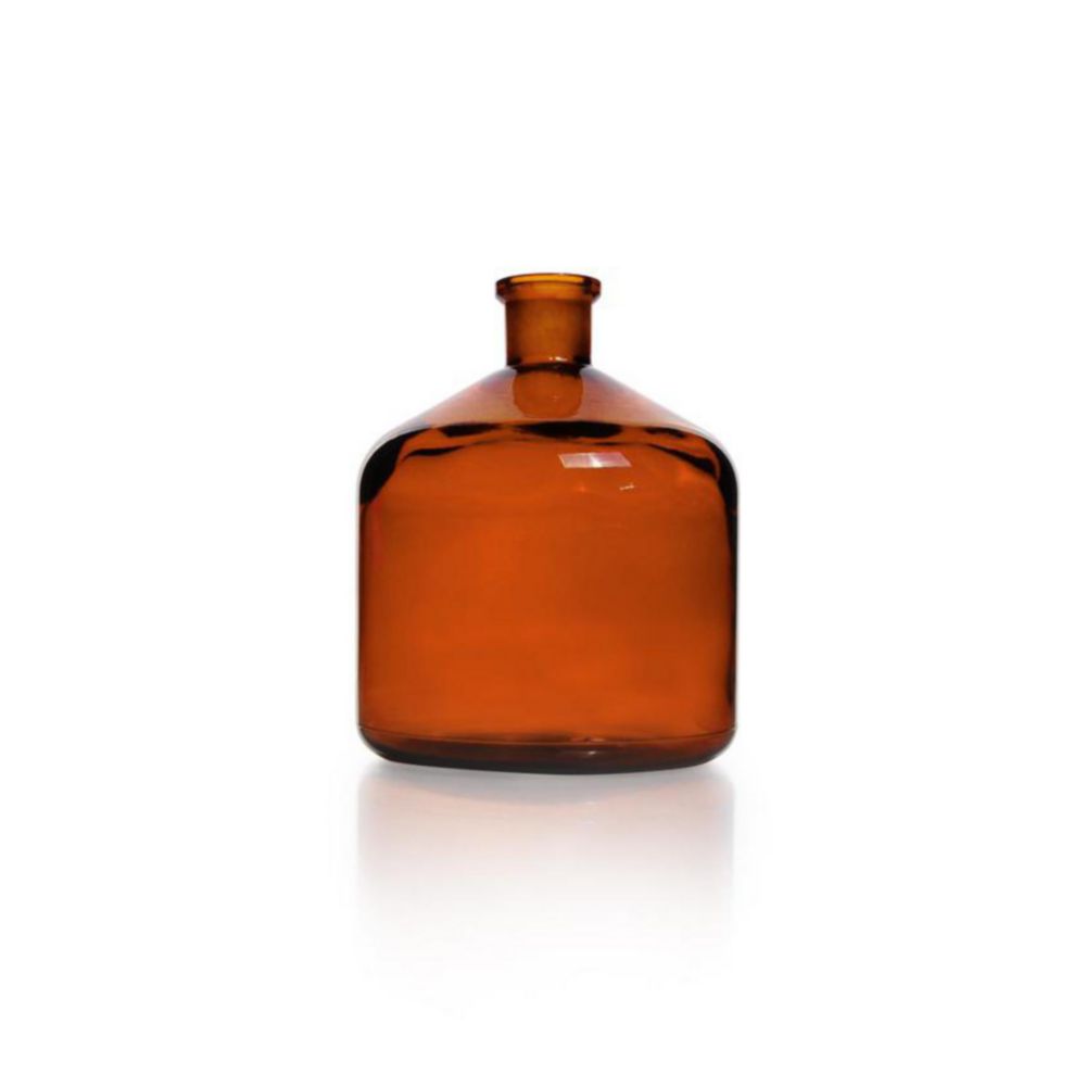 Botellas de bureta para buretas automáticas, DURAN®, marrón