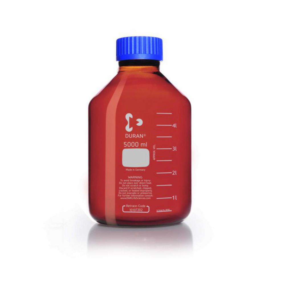 Пляшки з широкою шийкою GLS 80®, DURAN®, коричневий, 182 мм, 310 мм