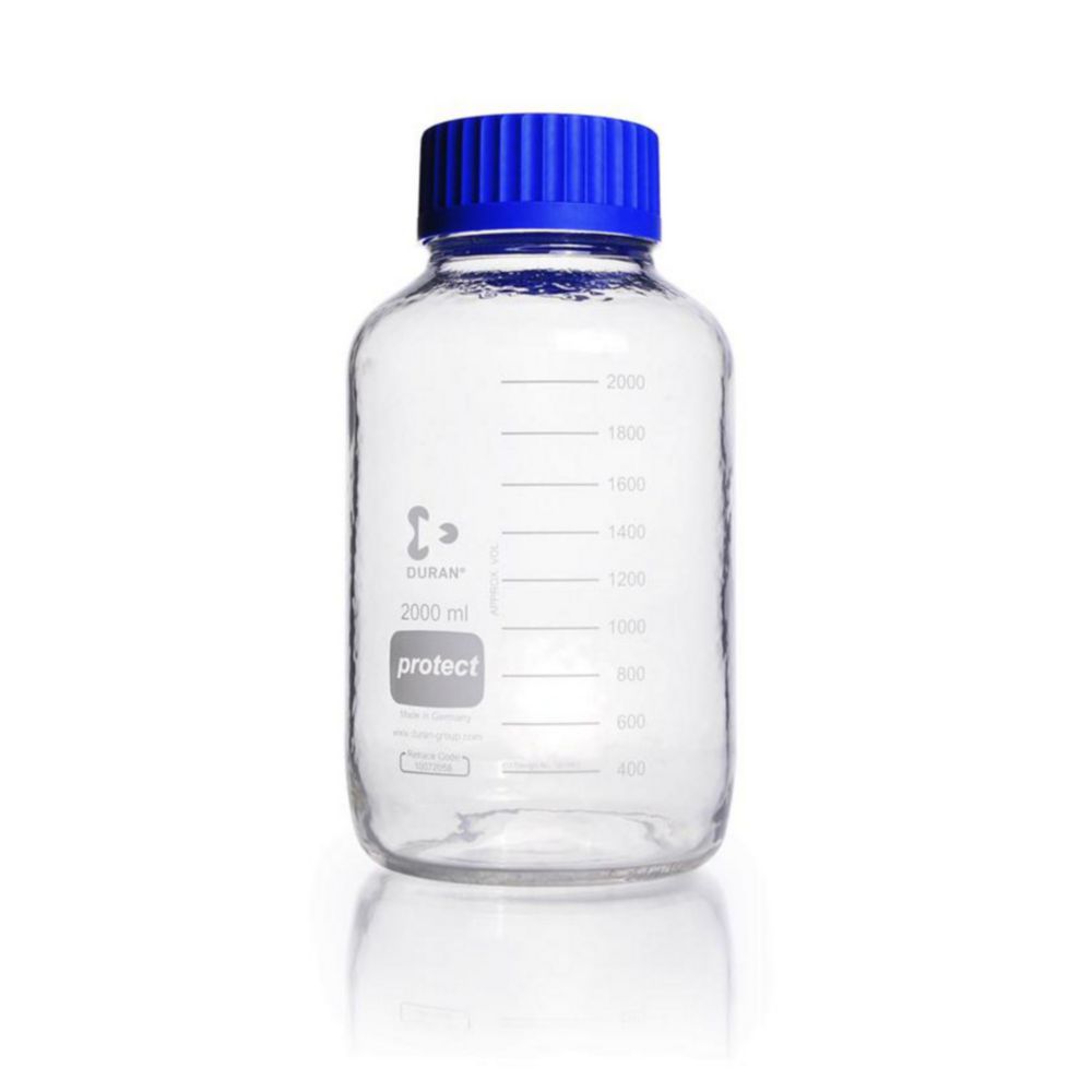 Пляшки з широкошию шиєю GLS 80® protect, DURAN®, 136 мм, 248 мм