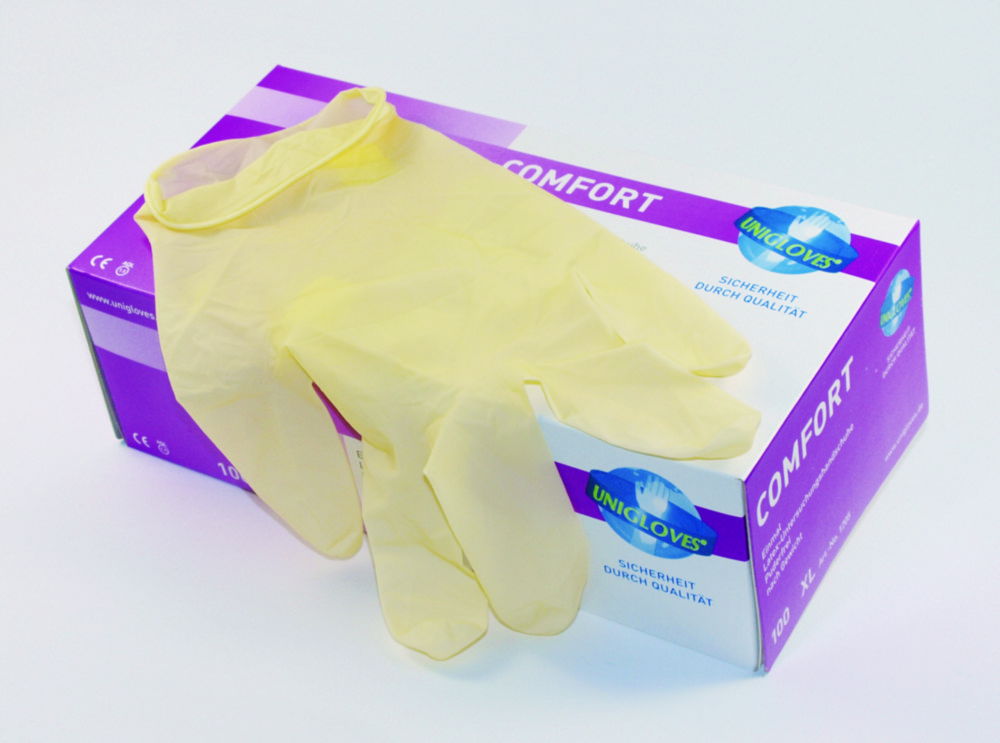 Одноразові рукавички Comfort, латексні, неопудрені, XL (9 - 10)