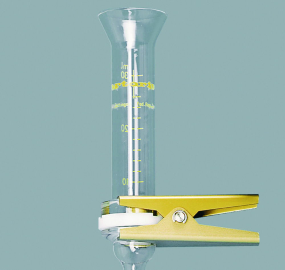Appareil de filtration sous vide en verre, revêtu de PTFE