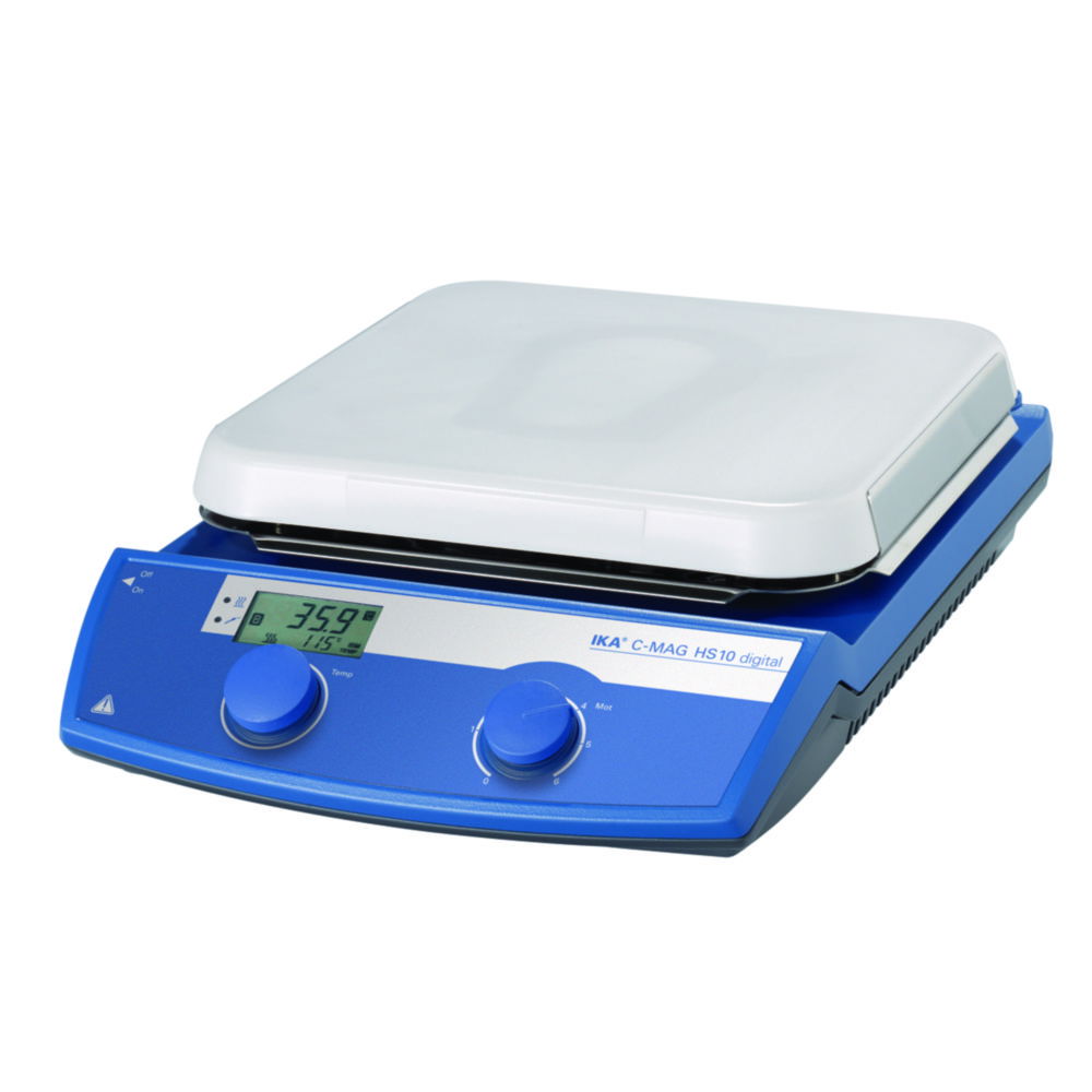 Магнітні мішалки C-MAG HS 4 digital / C-MAG HS 7 digital / C-MAG HS 10 digital, 300 x 415 x 105 мм, 230 V, 50/60 Hz, 1500 об/хв