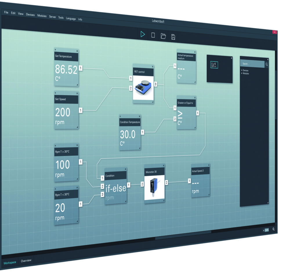 Laborgerätesoftware Labworldsoft® 6 Pro