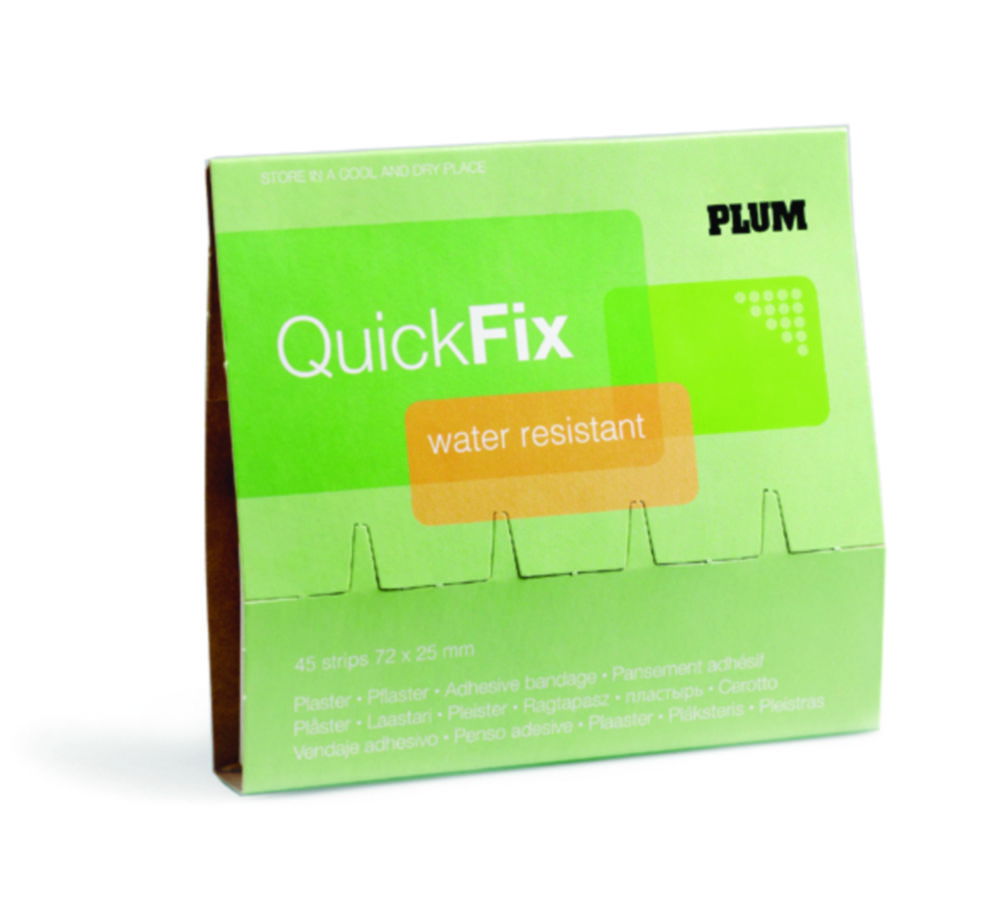 Диспенсер для пластыря QuickFix, Наполняющая упаковка QuickFix с пластырями -45 шт.