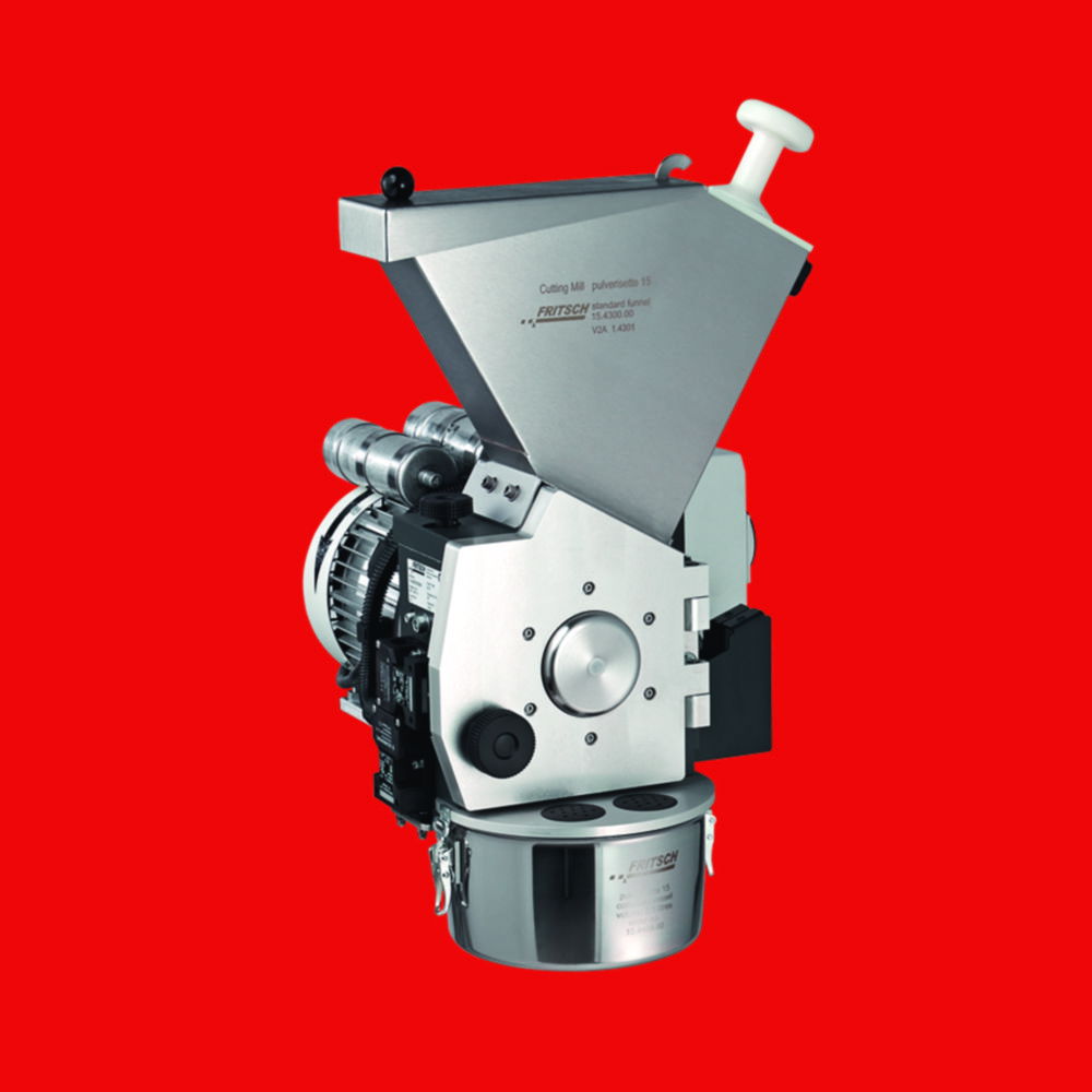 Ріжучі млини PULVERISETTE 15 та універсальні ріжучі млини PULVERISETTE 19, PULVERISETTE 15, 400 V, 50 Hz, 3400 об/хв