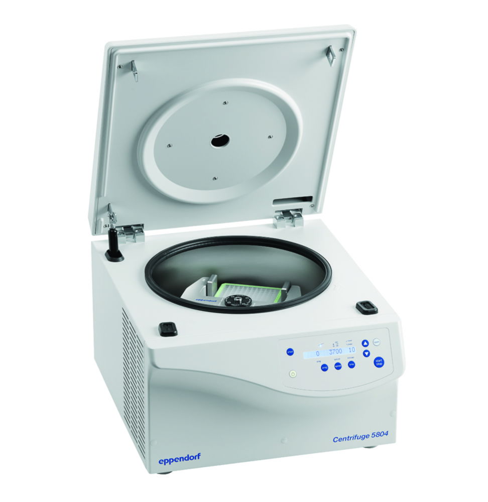 Настільні центрифуги, 5804/5804 R (General Lab Product), UK, 5804, з ротором A-4-44 та адаптером для конічних пробірок 15/50мл, 5804, UK