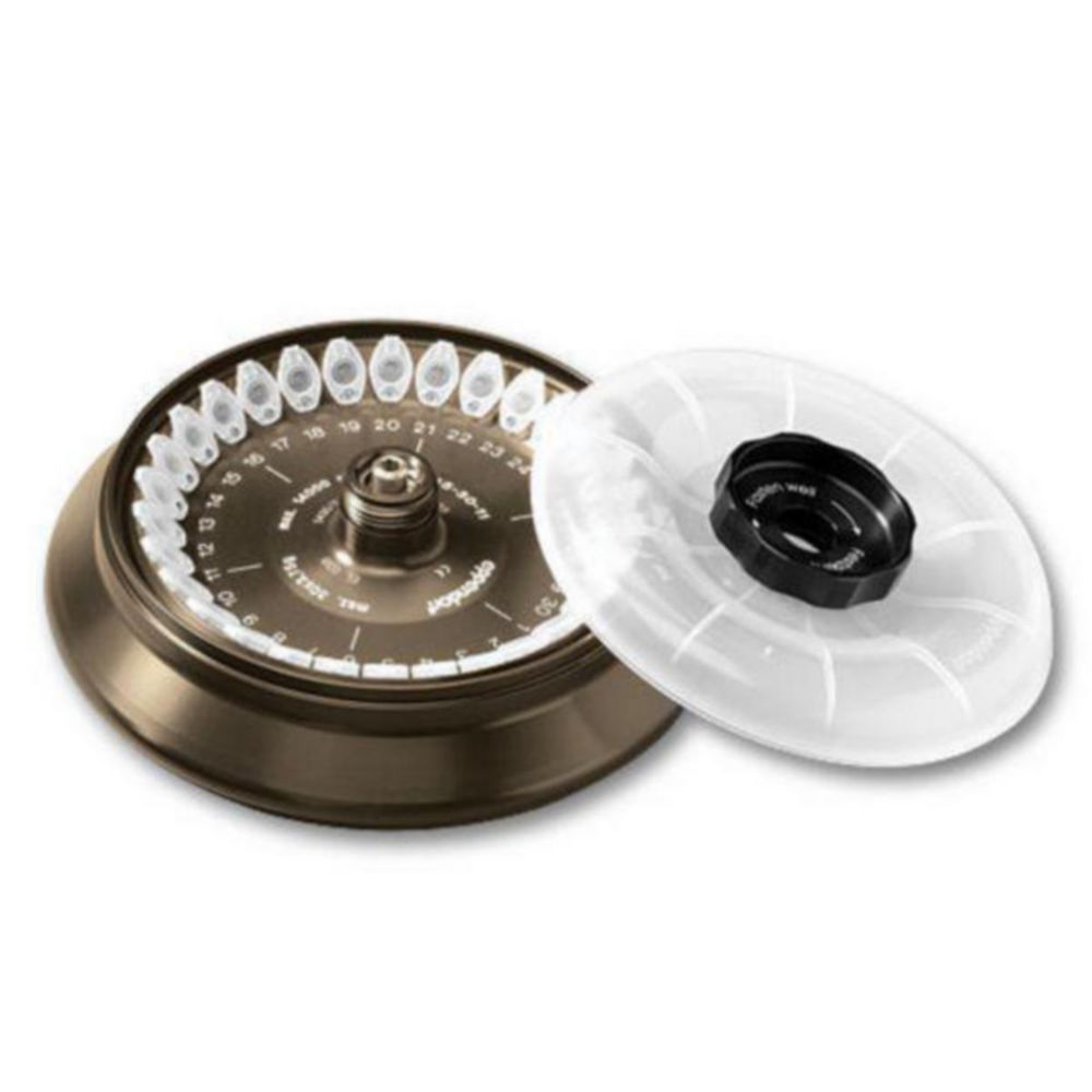 Festwinkelrotor F-45-30-11 für Mikrozentrifugen 5430/5430 R, inkl. Rotordeckel, chemikalienbeständig