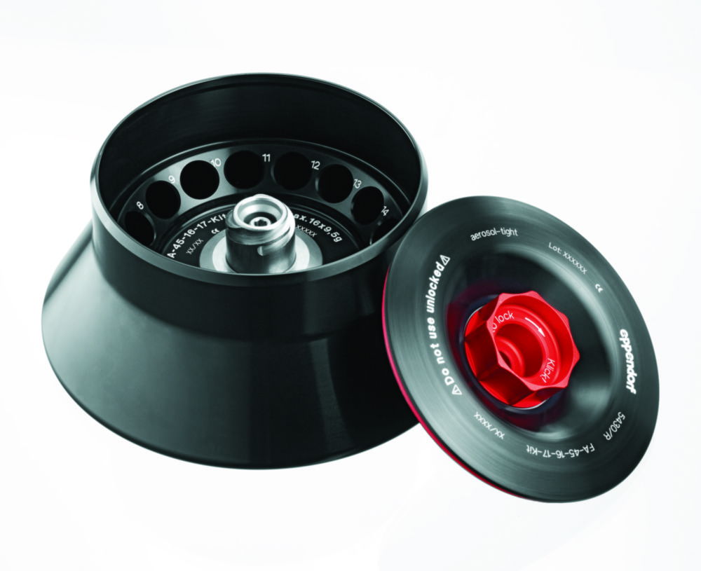 Festwinkelrotoren für Mikrozentrifugen 5430/5430 R, inkl. QuickLock®-Rotordeckel