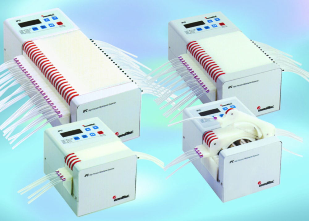 Насоси, перистальтичні, багатоканальні, точні IPC, IPC-N-IP та IP-N, 8, IPC-N-8