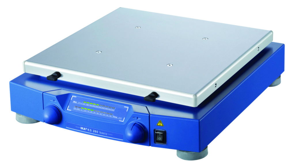 Орбітальний шейкер KS 260 basic/Package / KS 260 control/Package, 360 x 420 x 98 мм, 115/230, 50/60 Hz, KS 260 control
