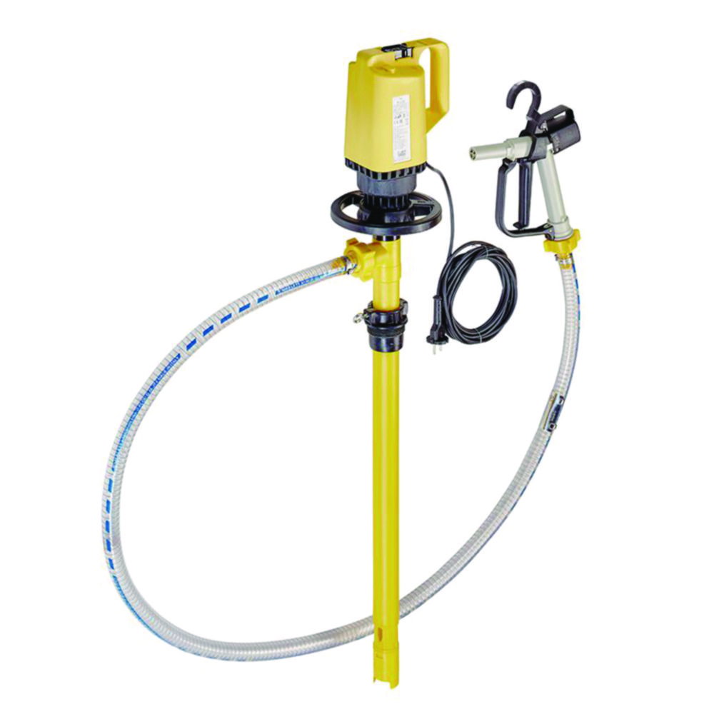 Drum pump set "acids", mains-powered