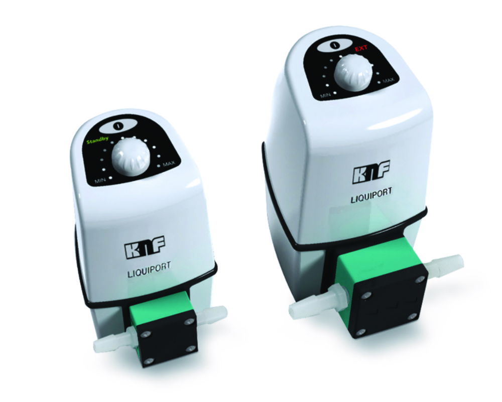 Chemiefeste Membran-Flüssigkeitspumpen LIQUIPORT®  NF 1.300, manuelle Steuerung