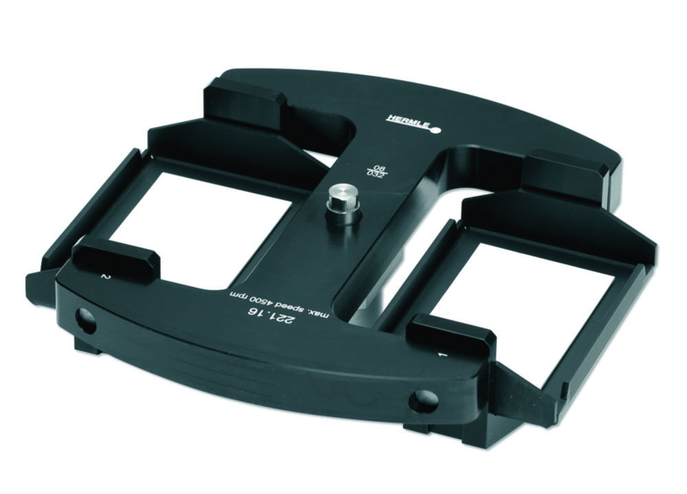 Аксесуари для центрифуг Hermle, Ротор, 2 х 3 мікропланшет, Z 306/Z 326/Z 326 K/Z 366/Z 366 K/Z 446/Z 446 K/Z 32 HK/36 HK