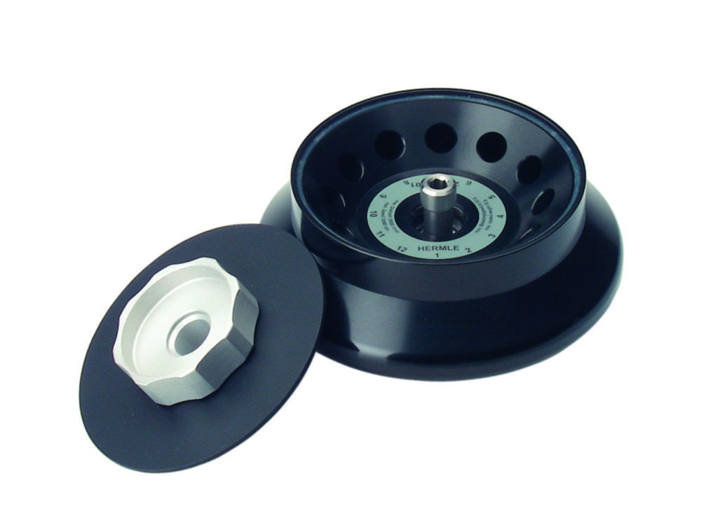 Аксесуари для центрифуг Hermle, Z 326/Z 326 K/36 HK, Кутовий ротор для пробірок 12 x 1,5 мл/2,0 мл