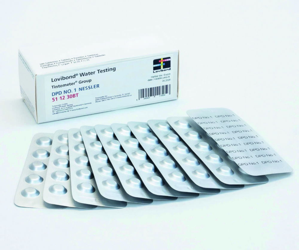 Реактиви фотометрів Lovibond®, Хлор, DPD (Ness) No. 3, DPD (Ness) No. 3, Хлор