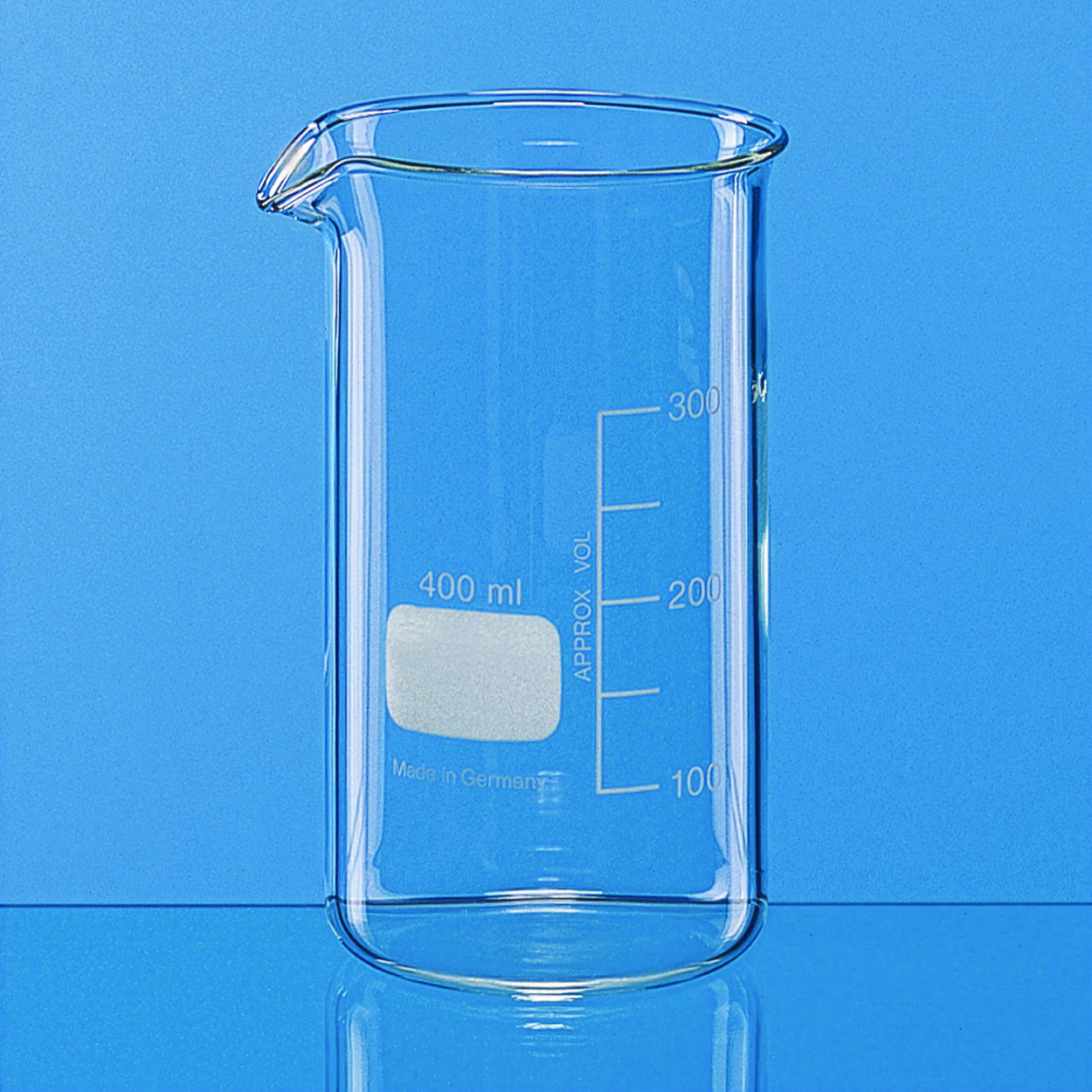 Bechergläser, Boro 3.3, hohe Form, VE=10