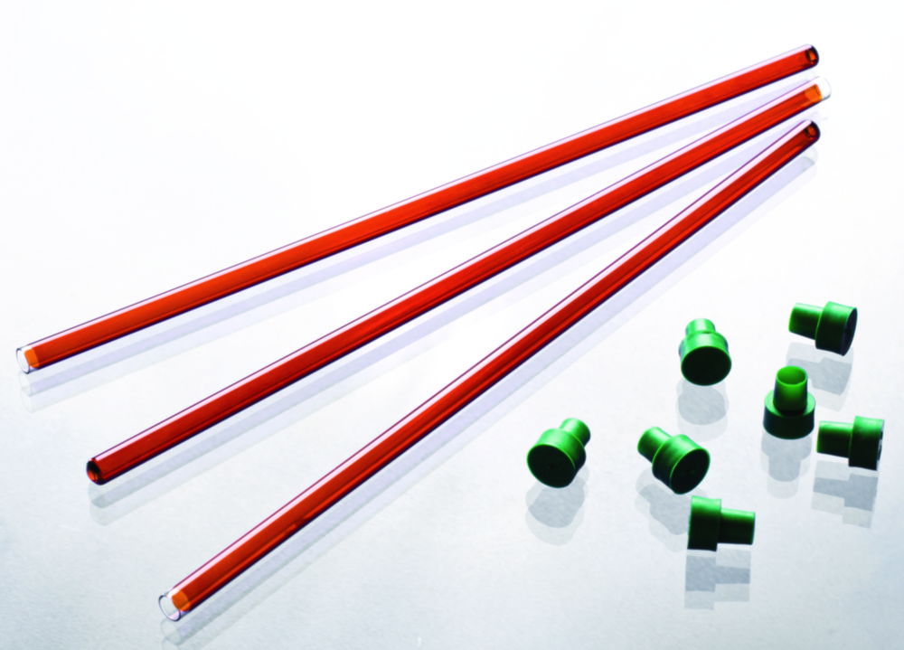 NMR-Röhrchen, Durchmesser 3 und 5 mm, Borosilikatglas 3.3, mit UV-Schutz