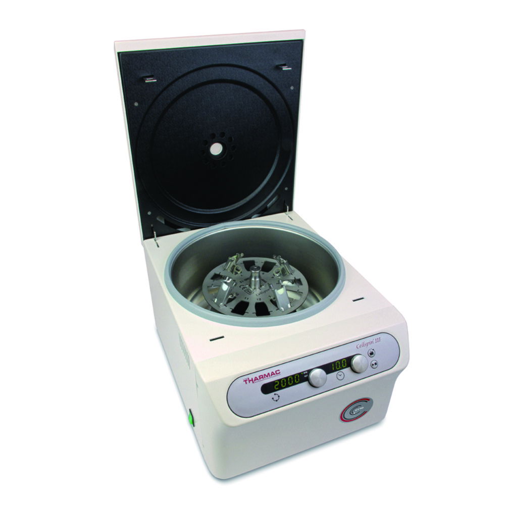 Цитоцентрифуги Cellspin® III CYTO, Cellspin® III CYTO, закритий, знімний 8-позиційний ротор