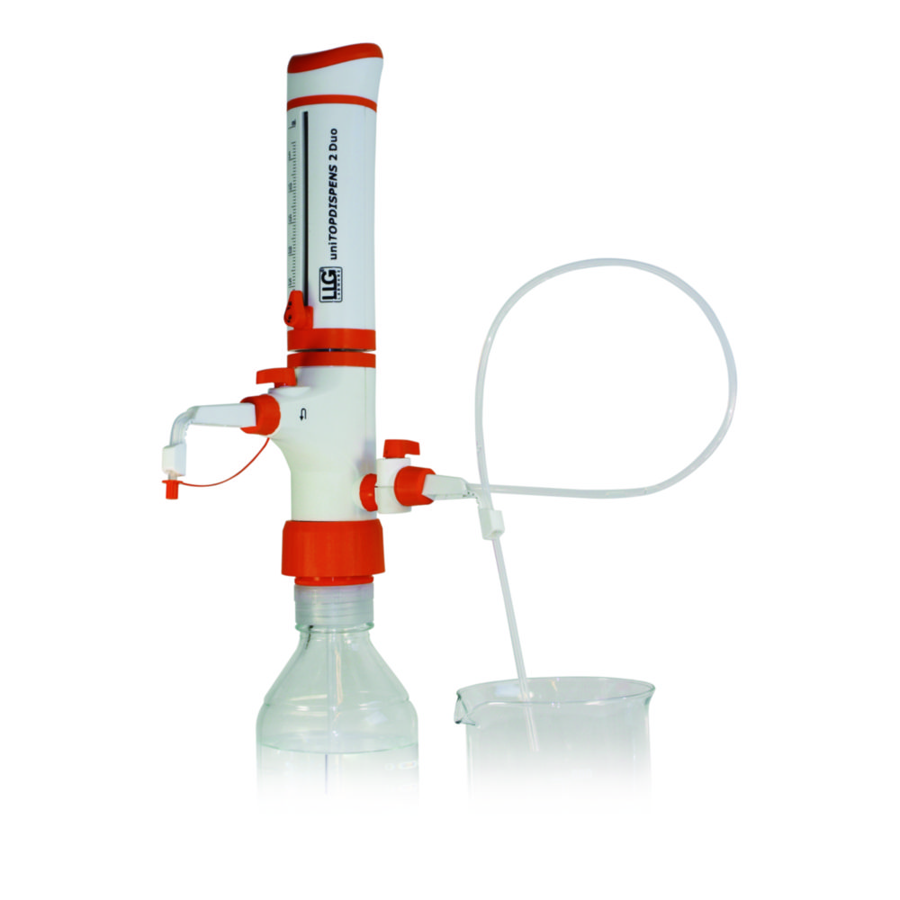 Bottletop dispenser LLG-uniTOPDISPENS 2 Duo