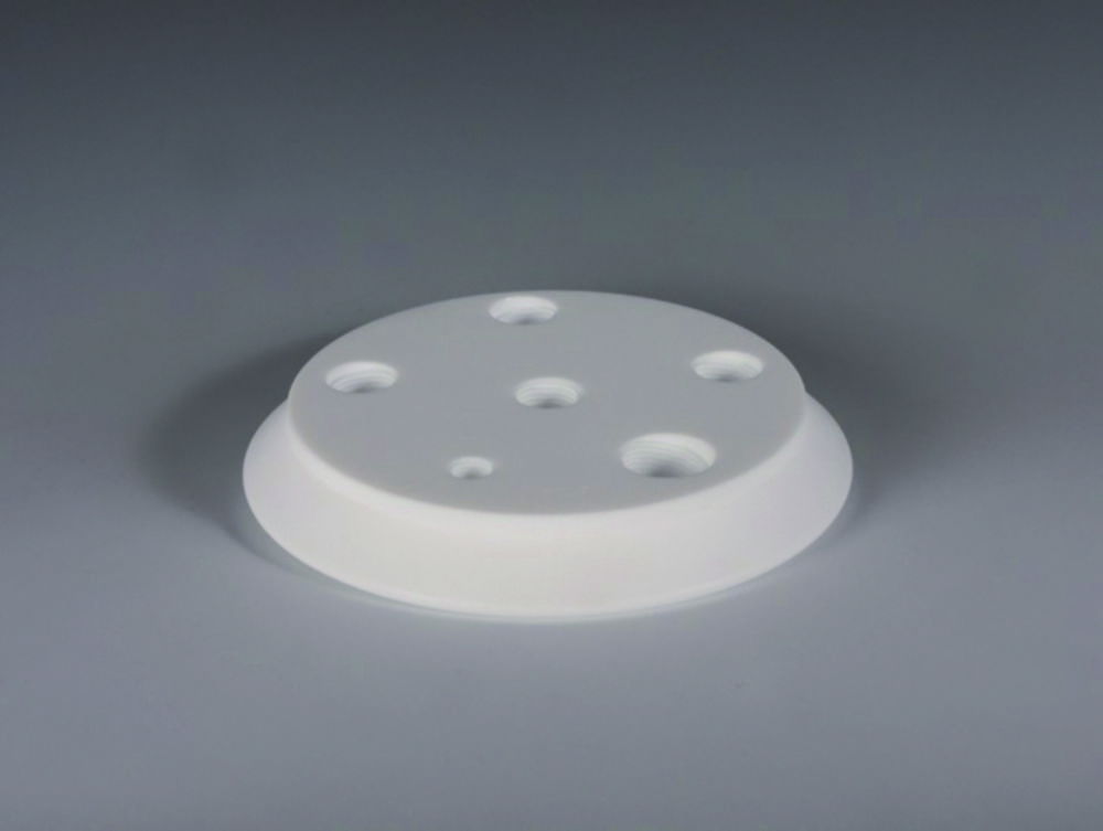 Реакторні кришки для скляних реакторів, PTFE, 60, 31 мм