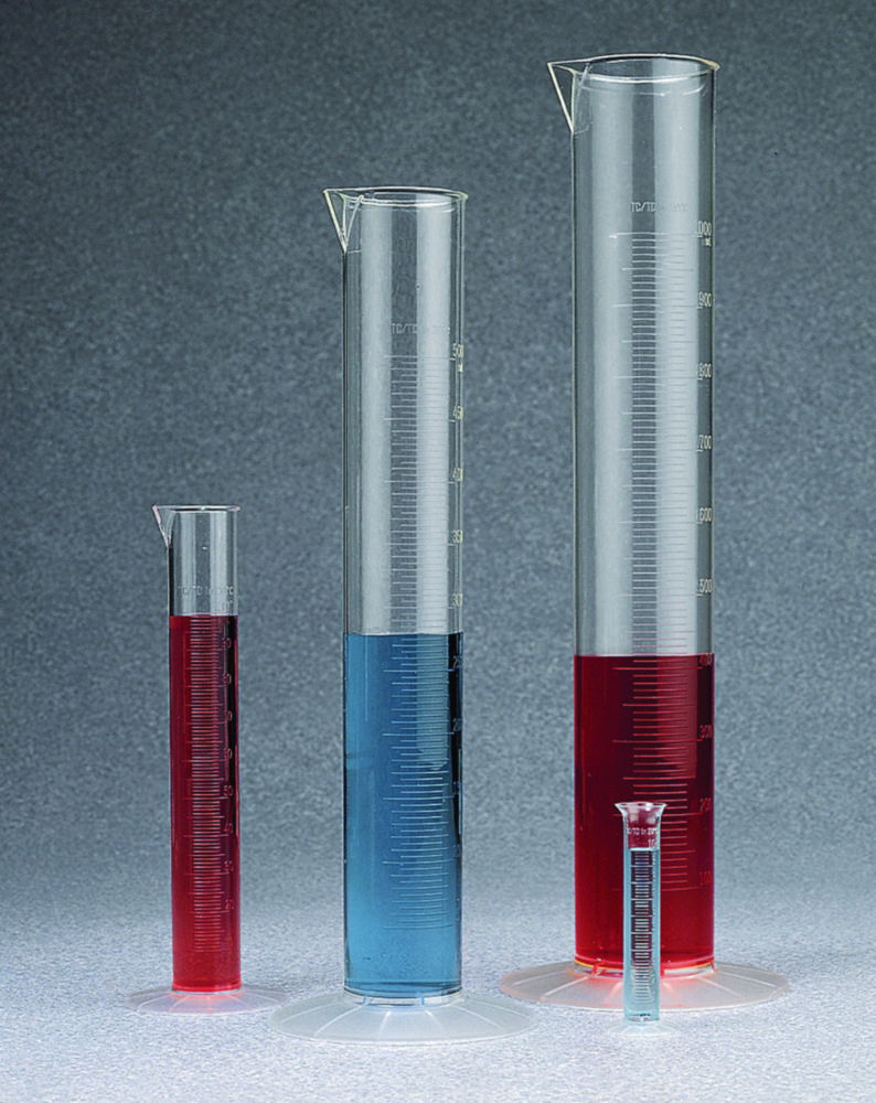 Вимірювання циліндрів Nalgene, PMP/PP
