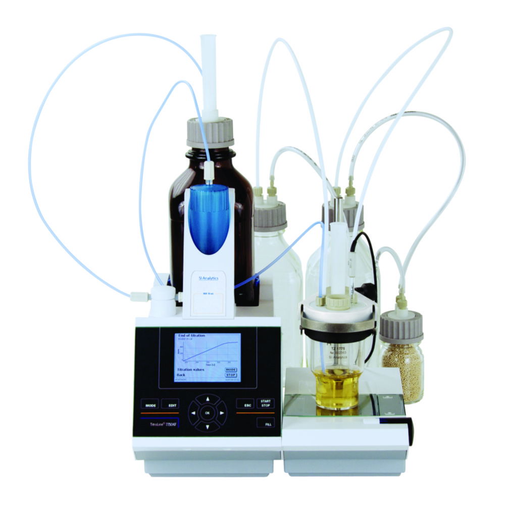 Titrator TitroLine® 7750 KF, mit Wechselaufsatz WA 10
