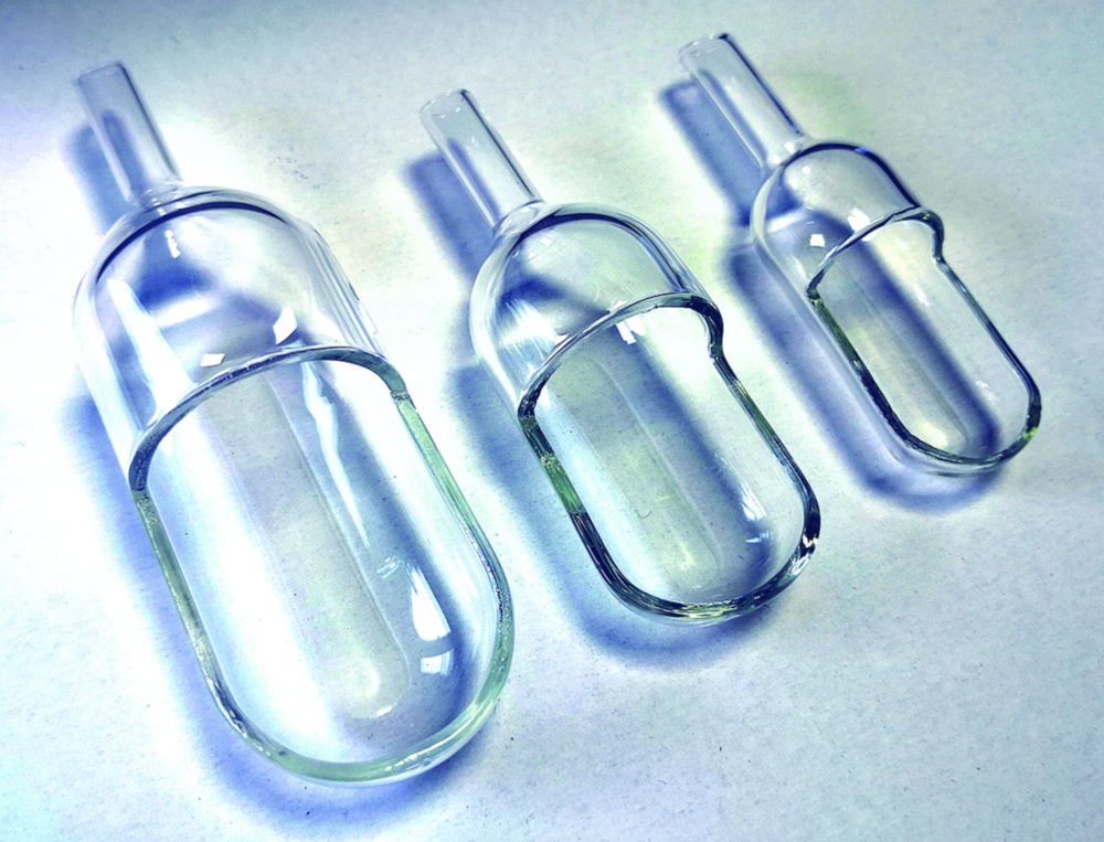 Wägeschiffchen, Glas