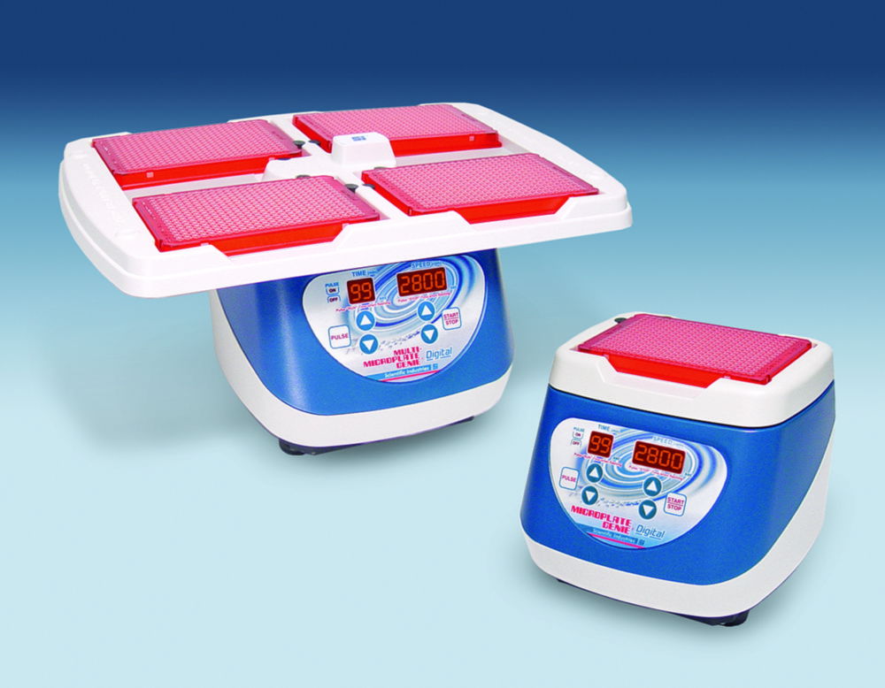 Мікролітрові шейкери Microplate Genie®, Multi-MicroPlate Genie® digital pulse, 335 x 240 x 165 мм, 230V 50/60 Hz