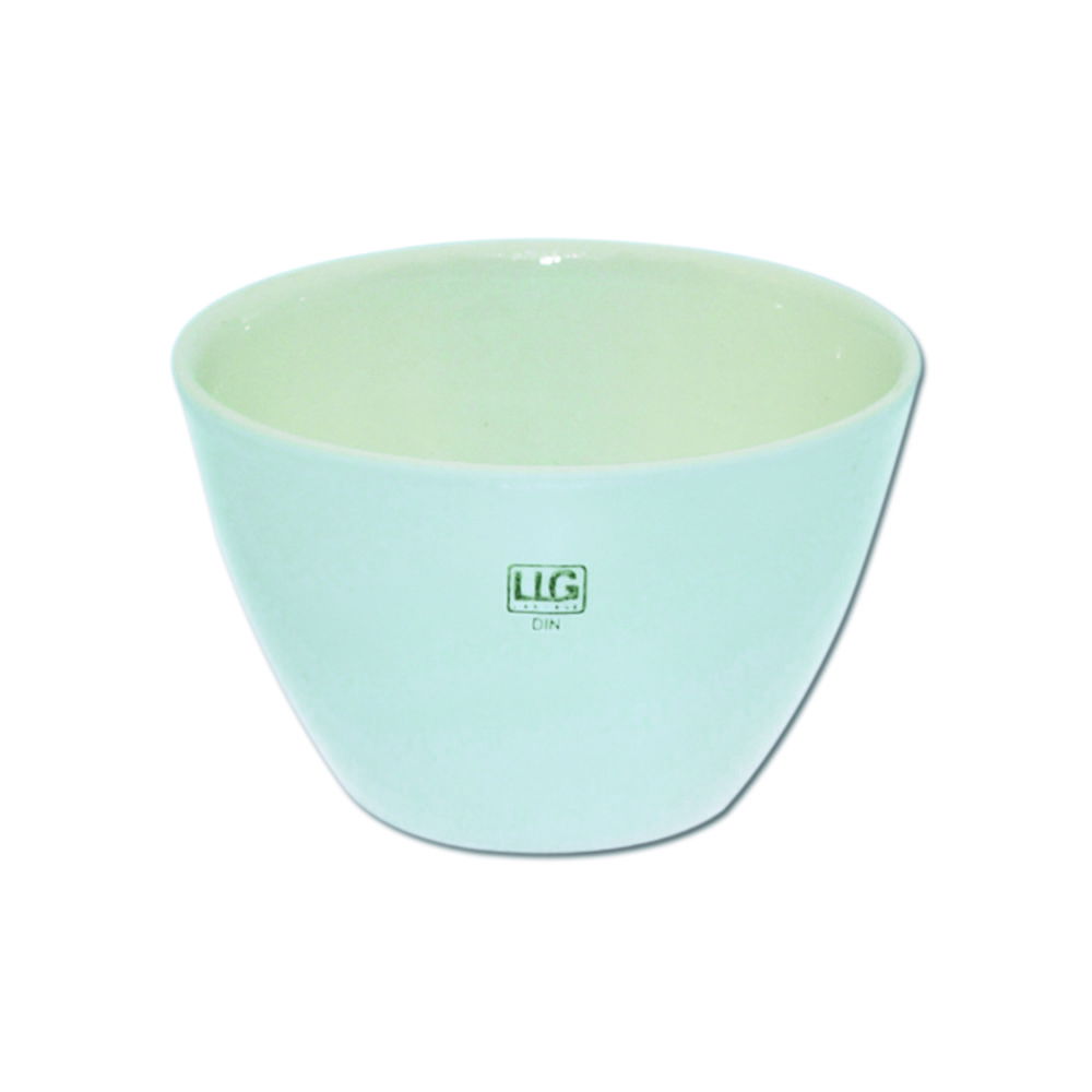 Тиглі LLG фарфорові, низькі. DIN 12904