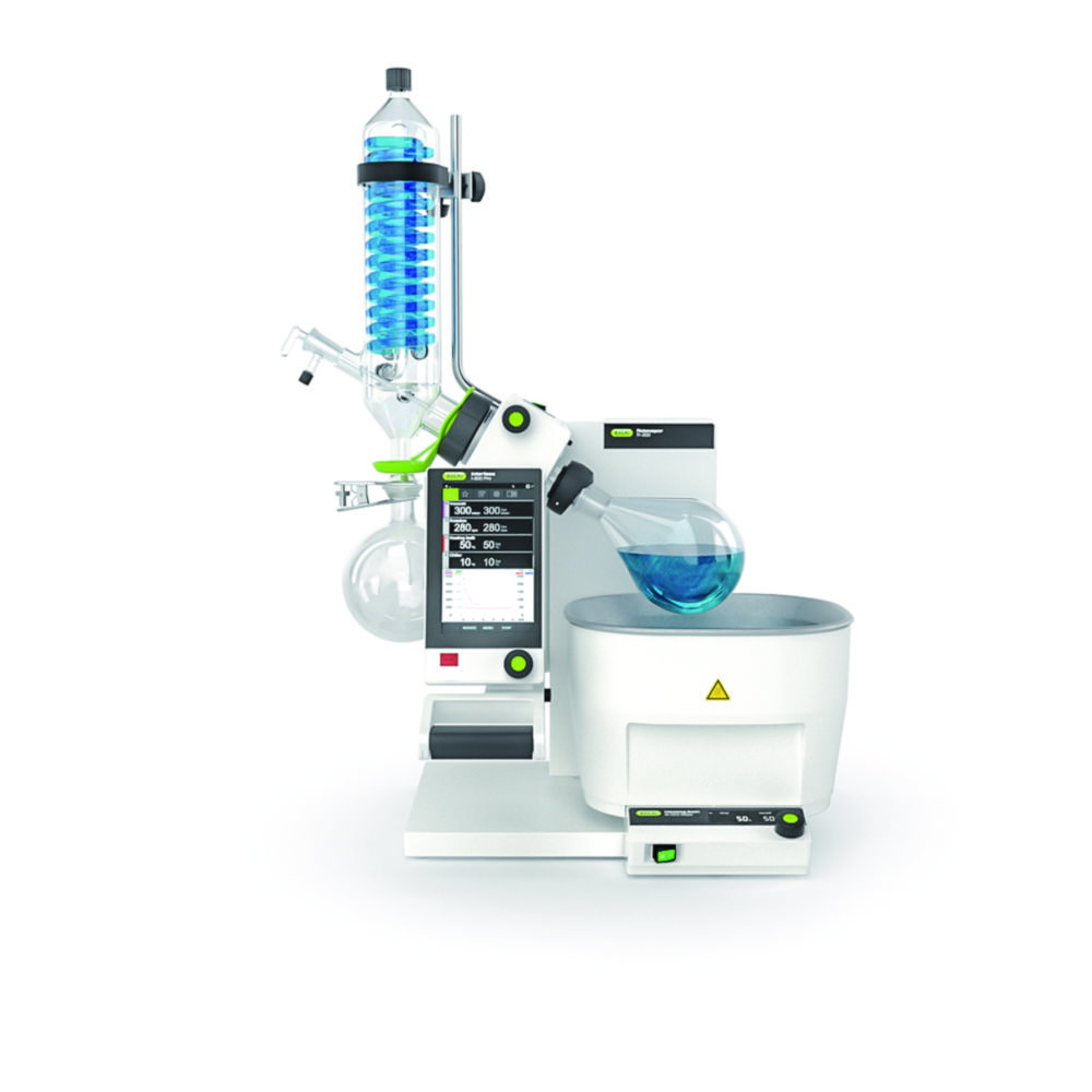 Rotary evaporator Rotavapor® R-300 System with Interface I-300 Pro and heating bath B-301 Rotary evaporator Rotavapor® R-300 System with Interface I-300 Pro and heating bath B-301