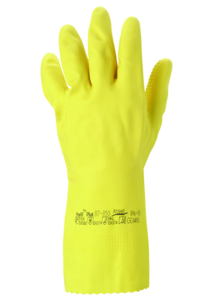 Рукавички хімічного захисту ProfilTM Plus, латекс, 6,5 - 7