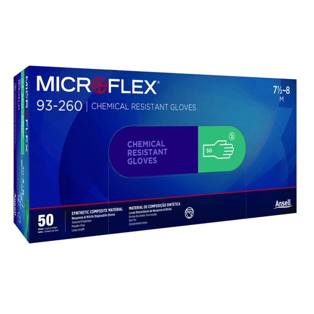 Одноразові рукавички Microflex® 93-260, нітриловий неопрен, XXL, 300 мм