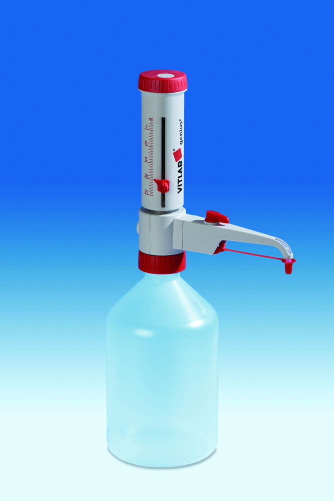 Диспенсер для пляшок VITLAB® genius 2, 1 мл, 5 - 50 мл