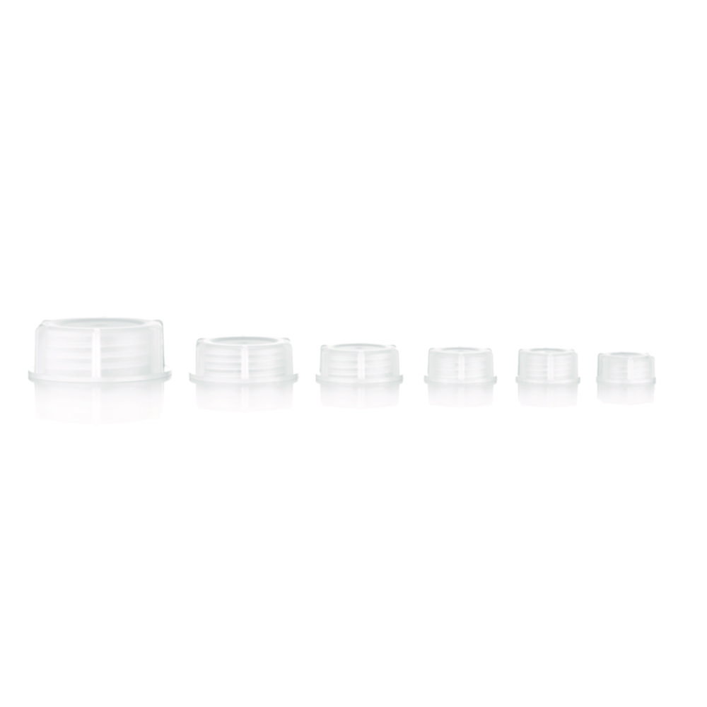 Caps for wide-mouth bottles, LDPE