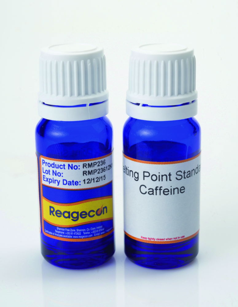 Schmelzpunktbestimmung Standards