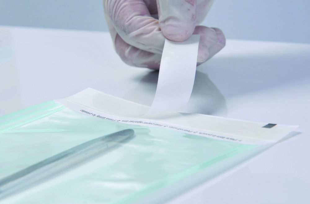 Selbstklebende Sterilisationsbeutel