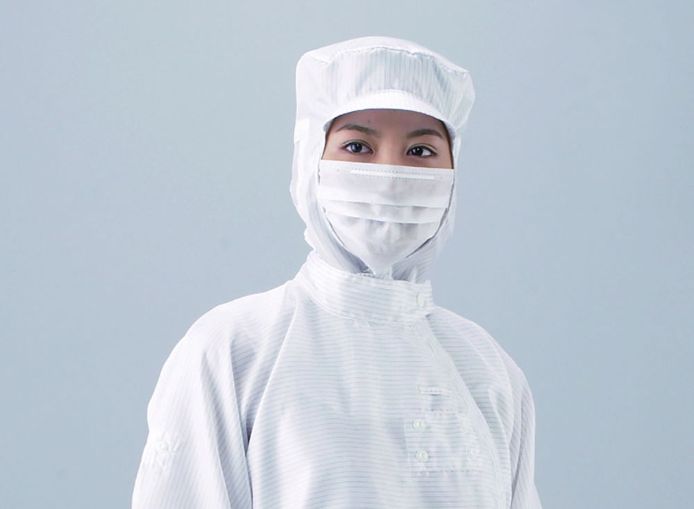 Копюшони для чистих приміщень, поліестер, L/XL, зелений