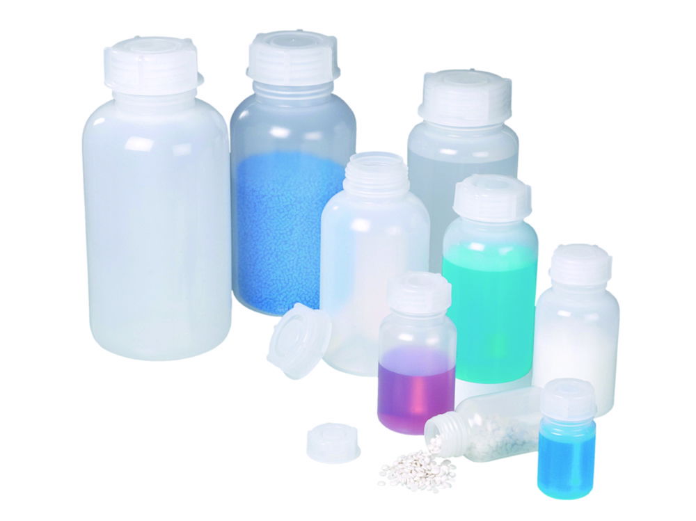 Широко шиї пляшка, LDPE, прозорий, 65 мм, 94 мм