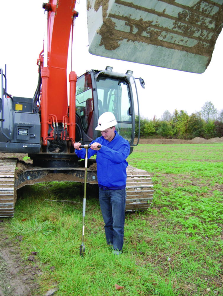 Probennehmer Maulwurf