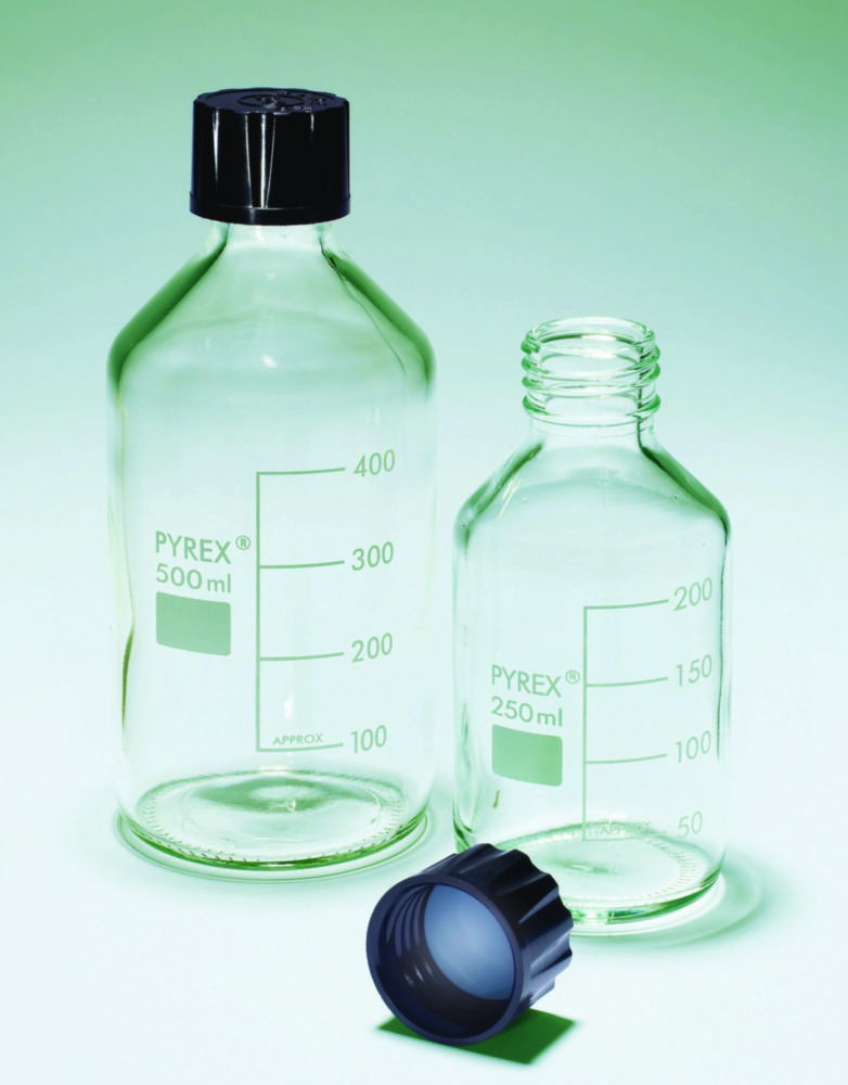 Лабораторні пляшки, PYREX ® , з гвинтовим ковпачком, 60 GL, 227 мм
