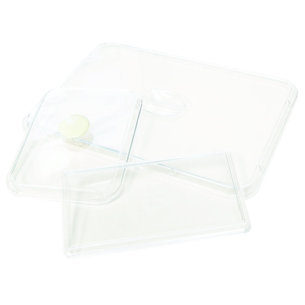 Lids for instrument trays, PS Lids for instrument trays, PS