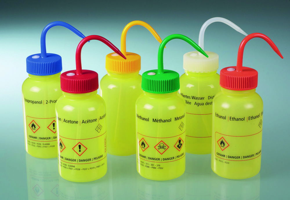 Spritzflaschen, mit GHS Aufdruck, LDPE