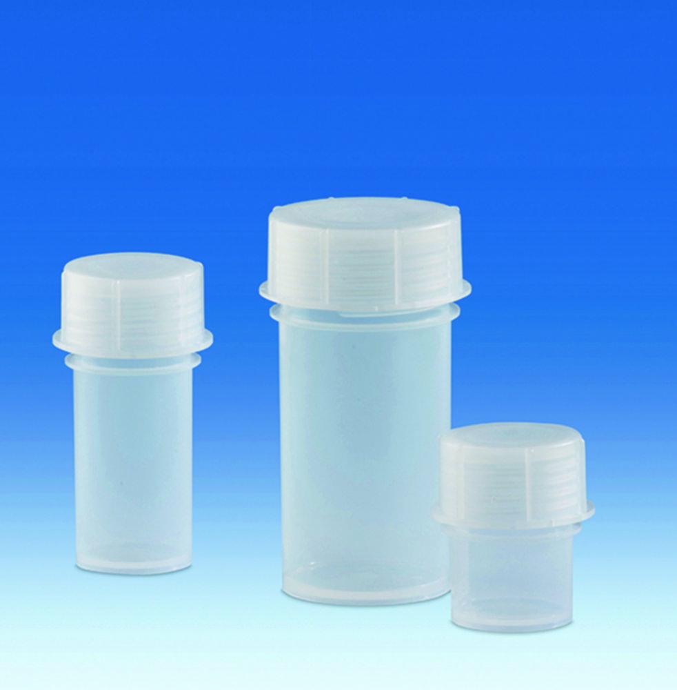 Jars with screw cap, PP Jars with screw cap, PP